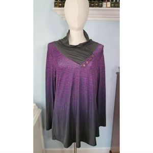 Azalea By Firmiana Tunic Style Shirt Dress sz XL